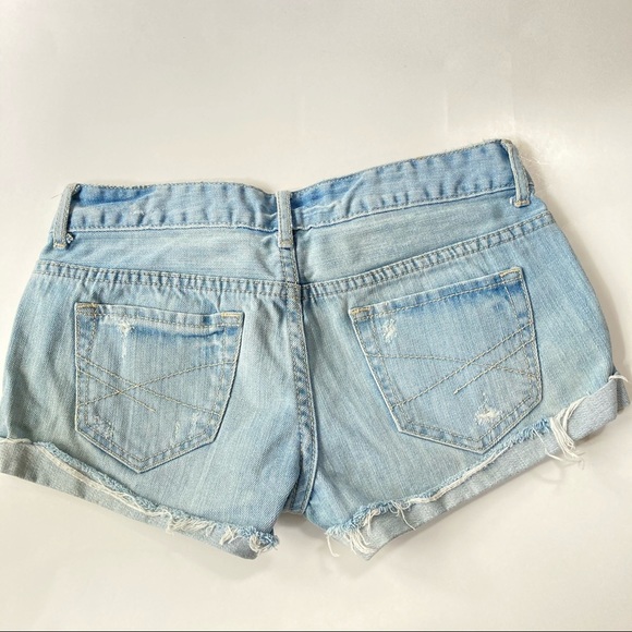 Aeropostale | White washed Distressed Jean Shorts - Picture 5 of 5